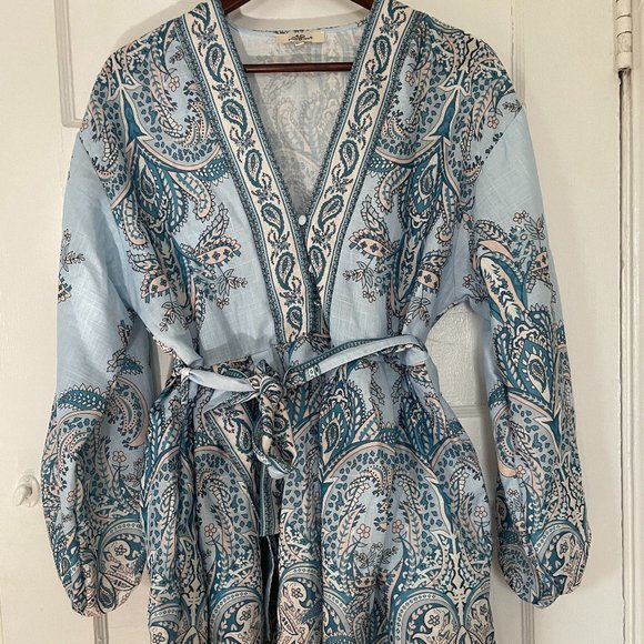 boho floral mini-dress - Picture 1 of 6